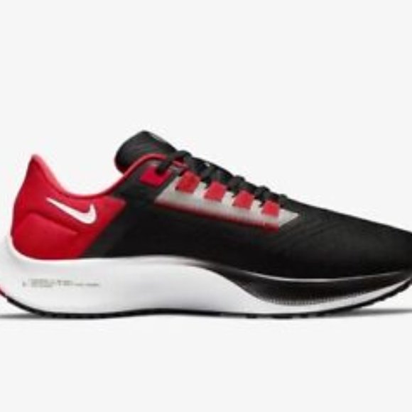 Nike Air Zoom Pegasus 38 OSU Ohio State Buckeyes Shoes Men DJ0837-001 - Picture 5 of 16